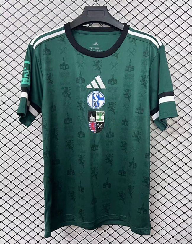 FC Schalke 04 2025-26 Green 150th Anniversary Edition Jersey