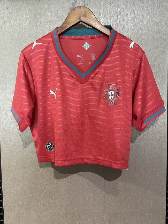 Portugal 2026 World Cup Home Crop Top
