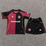 FC Nürnberg 2025-26 Home Kids Kit