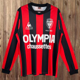 Retro Nice 1977-78 Home Long Sleeve Soccer Jersey