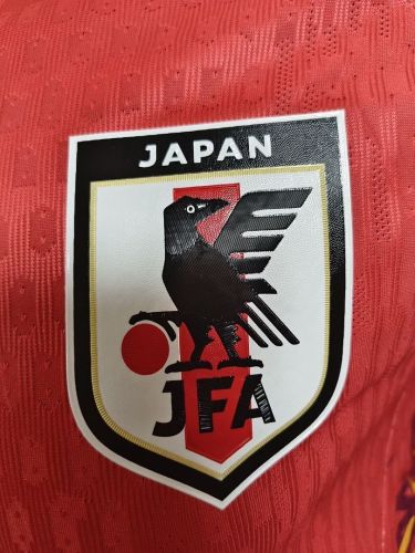 Japan 2026 World Cup Red Goalkeeper player version（The player version is more slim fit, it is recommended to buy one size larger)