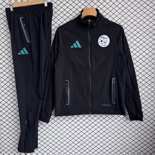 Algeria 2025-26 Black Windbreaker Suit