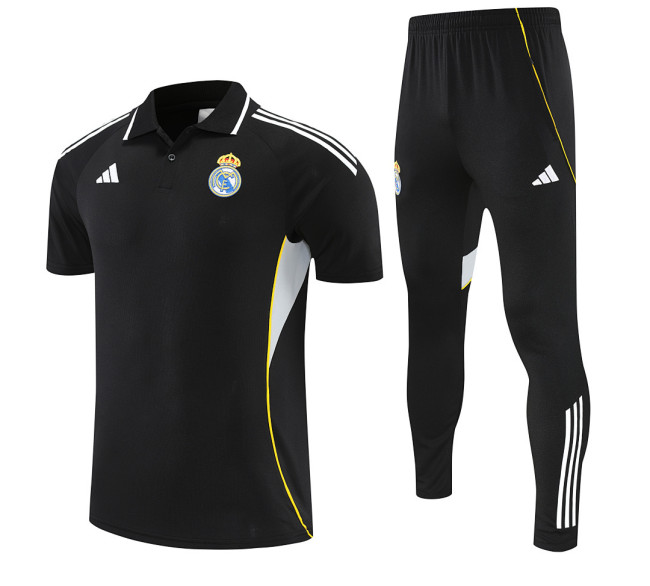 Real Madrid 2025-26 Black POLO
