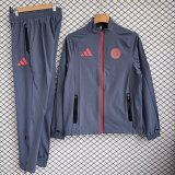 FC Bayern Munich 2025-26 Dark Gray Windbreaker Suit