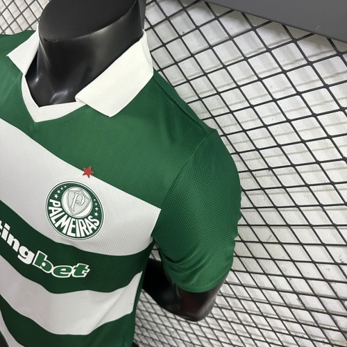 Palmeiras 2025-26 Special Edition Player Edition（The player version is more slim fit, it is recommended to buy one size larger)