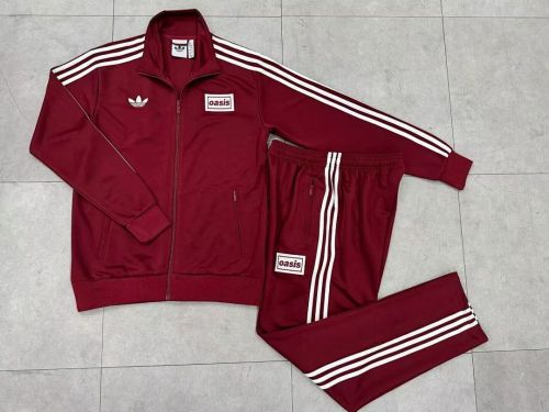 AD oasis 2025-2026 red tracksuit