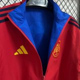 Spain 2026 Red And Blue Reversible windbreaker