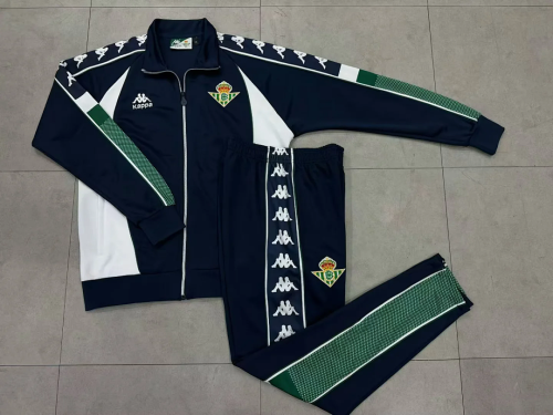 Real Betis 2025/2026 Dark Blue long sleeve training clothes