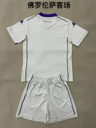 Fiorentina 2025-2026 Away Kids Kit2