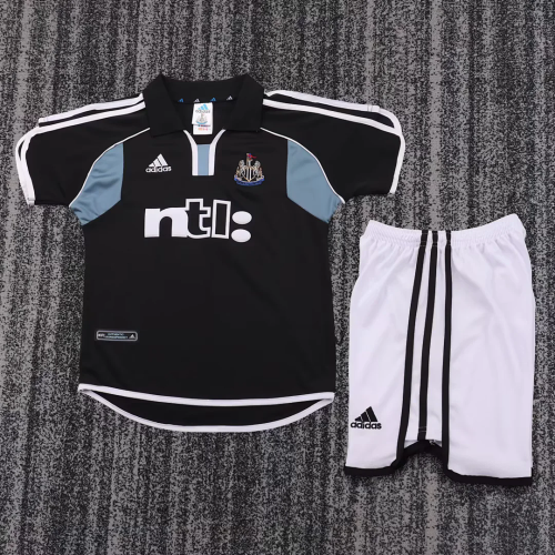 kids kit Retro 2000/2001 Newcastle United Away soccer jersey
