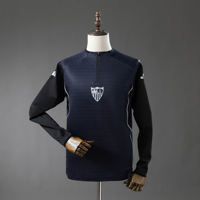 Malaga 2025/2026 Training Top Black
