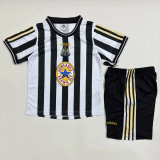 kids kit Retro 1997-99 Newcastle United home soccer jersey