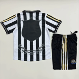 kids kit Retro 1997-99 Newcastle United home soccer jersey