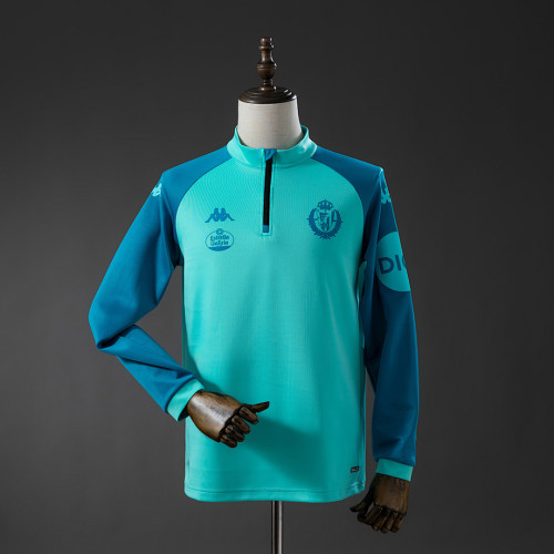Real Valladolid 2025/2026 Training Top Cyan