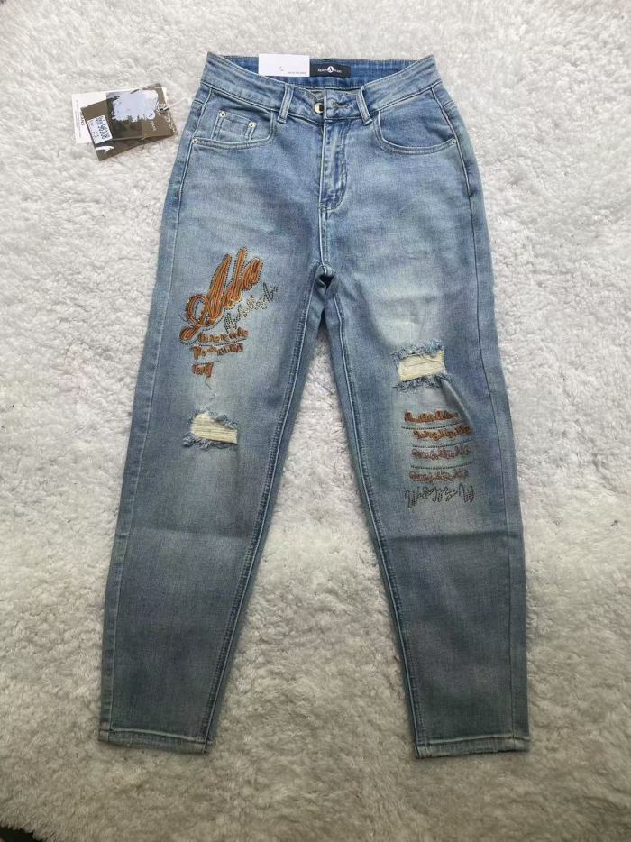 New denim jeans
