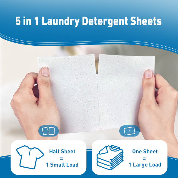 Linen Laundry Sheet--10 Loads ECO Friendly