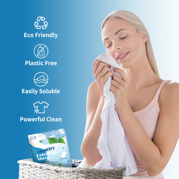 Linen Laundry Sheet--10 Loads ECO Friendly