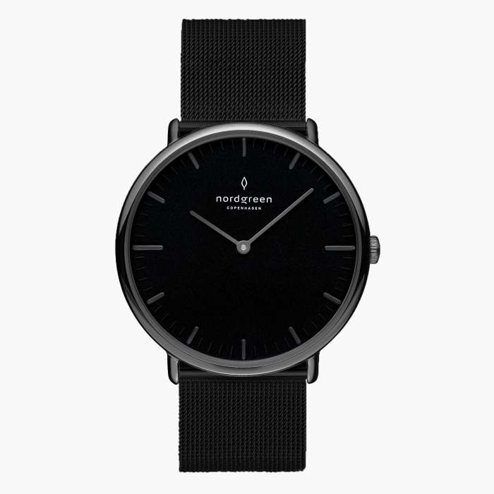 Native | Black Dial - Black Mesh