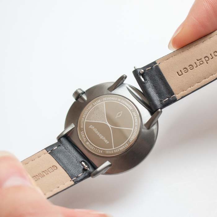 Philosopher - BUNDLE White Dial Gun Metal | Navy NATO / Black / Mesh Straps