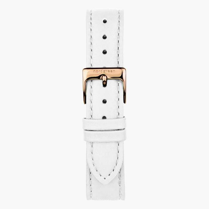 Native | White Dial - White Leather