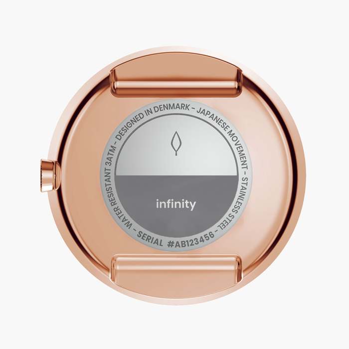 Infinity - Dove Grey Vegan Leather