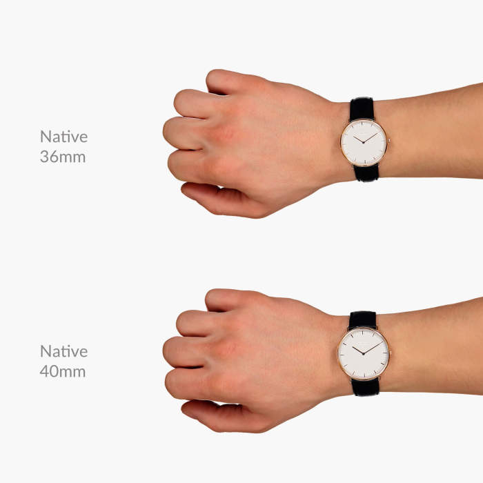 Native | White Dial - Yellow NATO