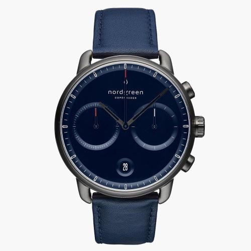 Pioneer | Navy Dial - Navy Vegan Leather