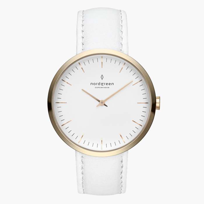 Infinity - White Leather