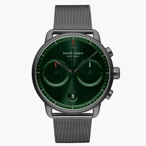 Pioneer | Green Sunray Dial - Mesh