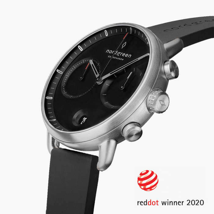 Pioneer | Black Dial - Black Silicone