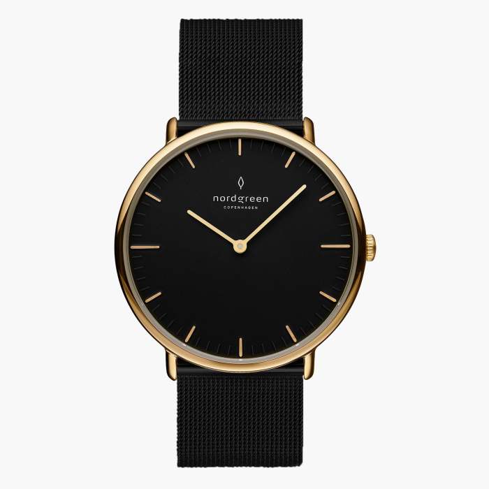Native | Black Dial - Black Mesh