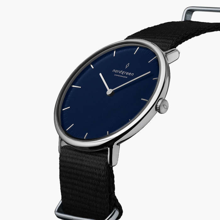 Native | Navy Dial - Black NATO