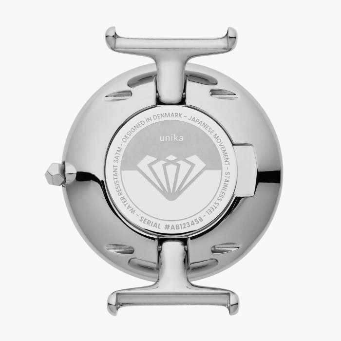Unika | White Dial - 5-Link