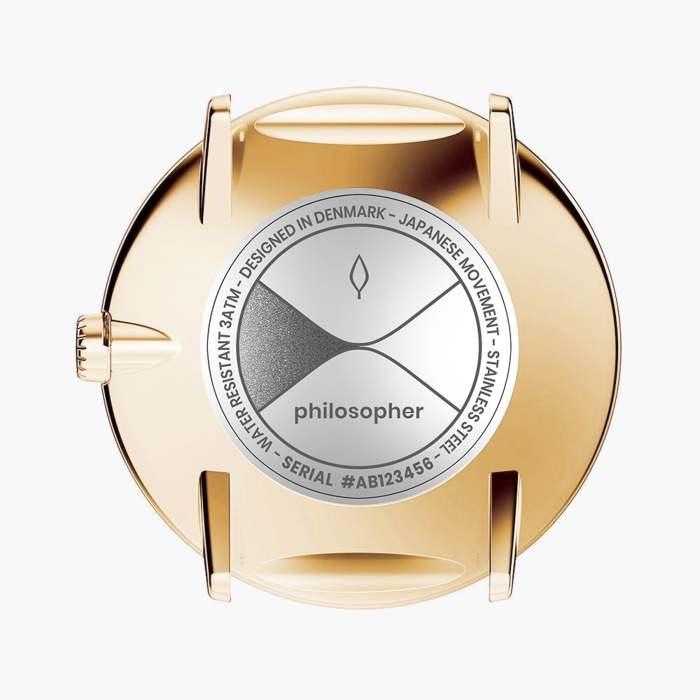 Philosopher | Brushed Metal Dial - Mesh