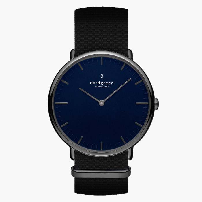 Native | Navy Dial - Black NATO