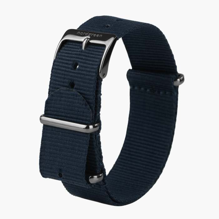 Pioneer | White Dial - Navy NATO