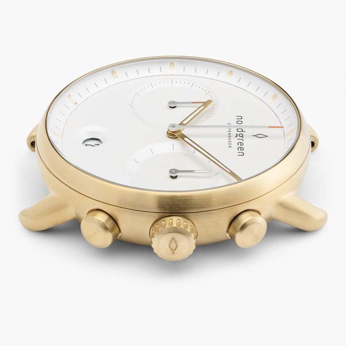 Pioneer | White Dial - Navy NATO