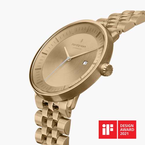 Philosopher | Brushed Metal Dial - 5-Link