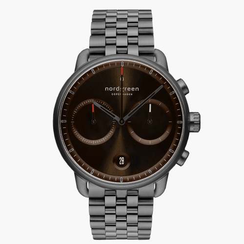 Pioneer | Brown Sunray Dial - 5-Link