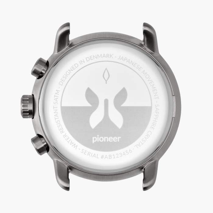 Pioneer | White Dial - Black NATO