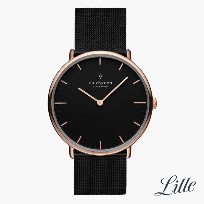 Native | Black Dial - Black Mesh
