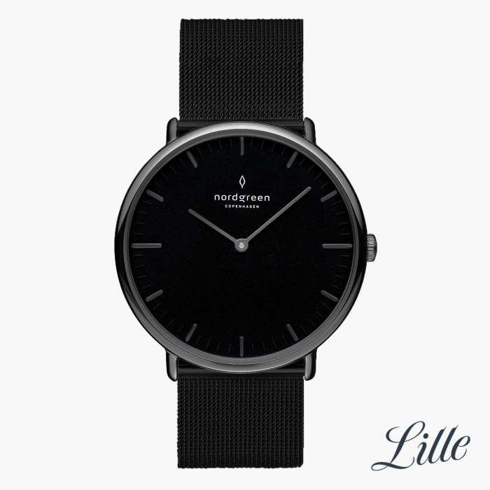 Native | Black Dial - Black Mesh