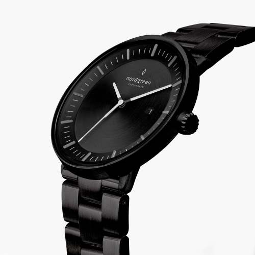 Philosopher | Black Dial - 3-Link