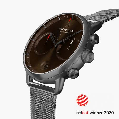 Pioneer | Brown Sunray Dial - Mesh