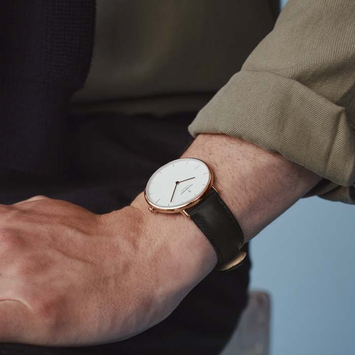 Native | Black Dial - Black Leather