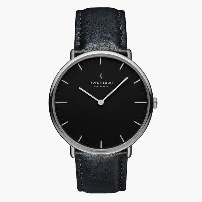 Native | Black Dial - Black Leather