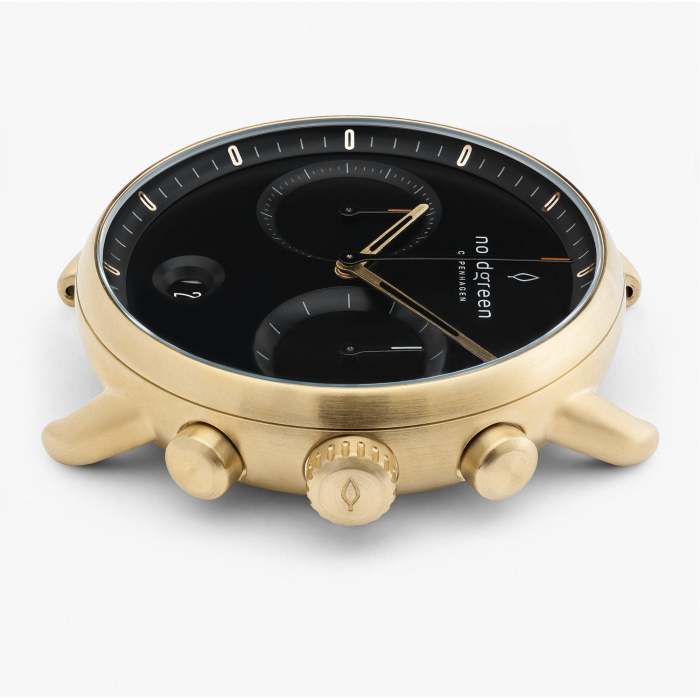 Pioneer | Black Dial - Black Leather