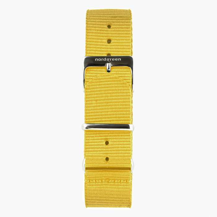Philosopher | White Dial - Yellow NATO