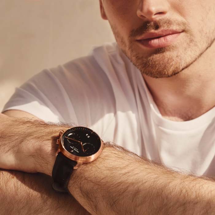 Pioneer | Black Dial - Black Leather