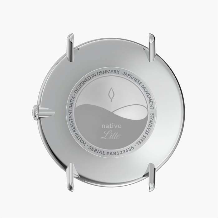 Native | Digital Lavender Dial - 5-Link